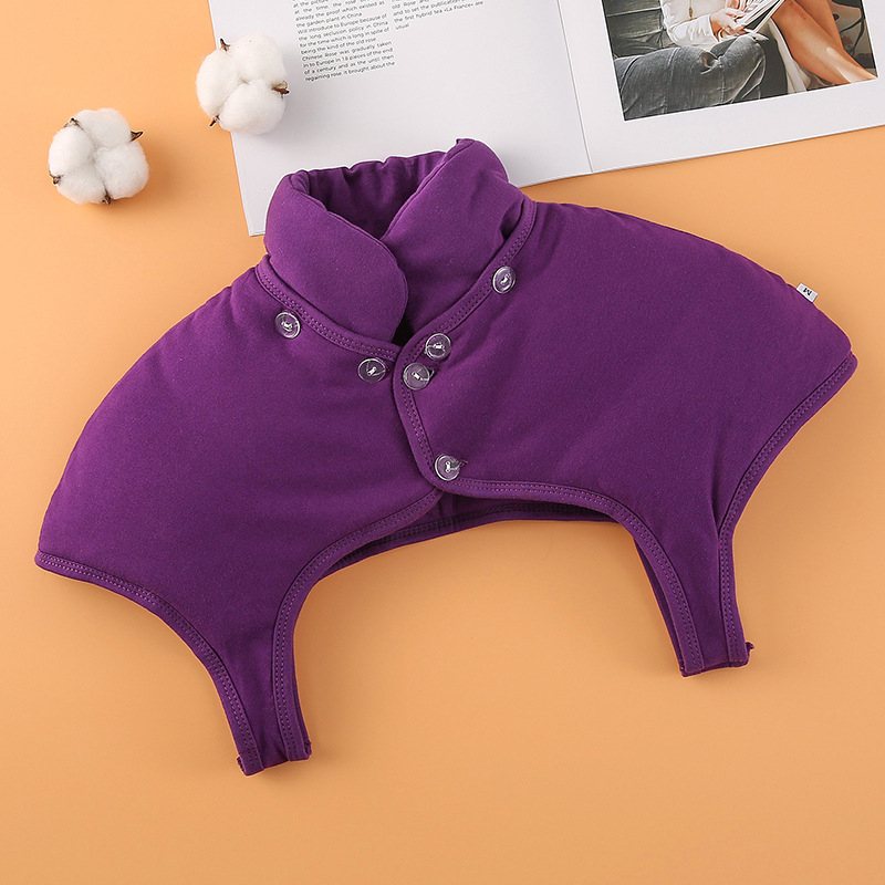 Šal za ramena s toplom podstavom, zaštita ramena i vrata, pogodno za spavanje, universalno za dom i kućni ured; glavni materijal: pamuk izvana i iznutra, punilo od svile vlakana