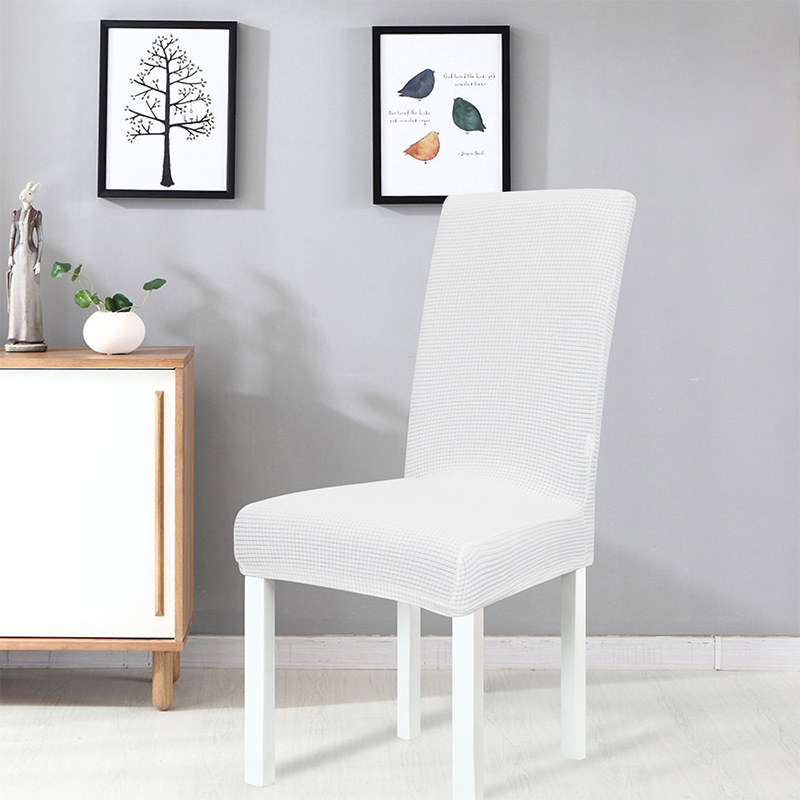 Skandinaviško stiliaus kėdės užvalkalas, poliesteris, vienos dalies, stačiakampio formos, neslidus ir dilimui atsparus, dulkių atsparus