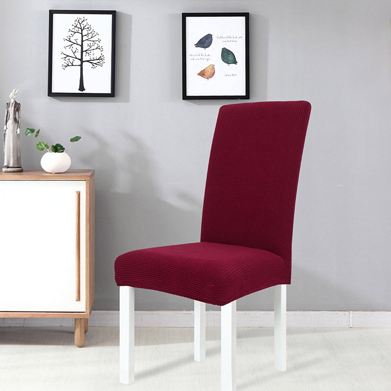 Skandinaviško stiliaus kėdės užvalkalas, poliesteris, vienos dalies, stačiakampio formos, neslidus ir dilimui atsparus, dulkių atsparus