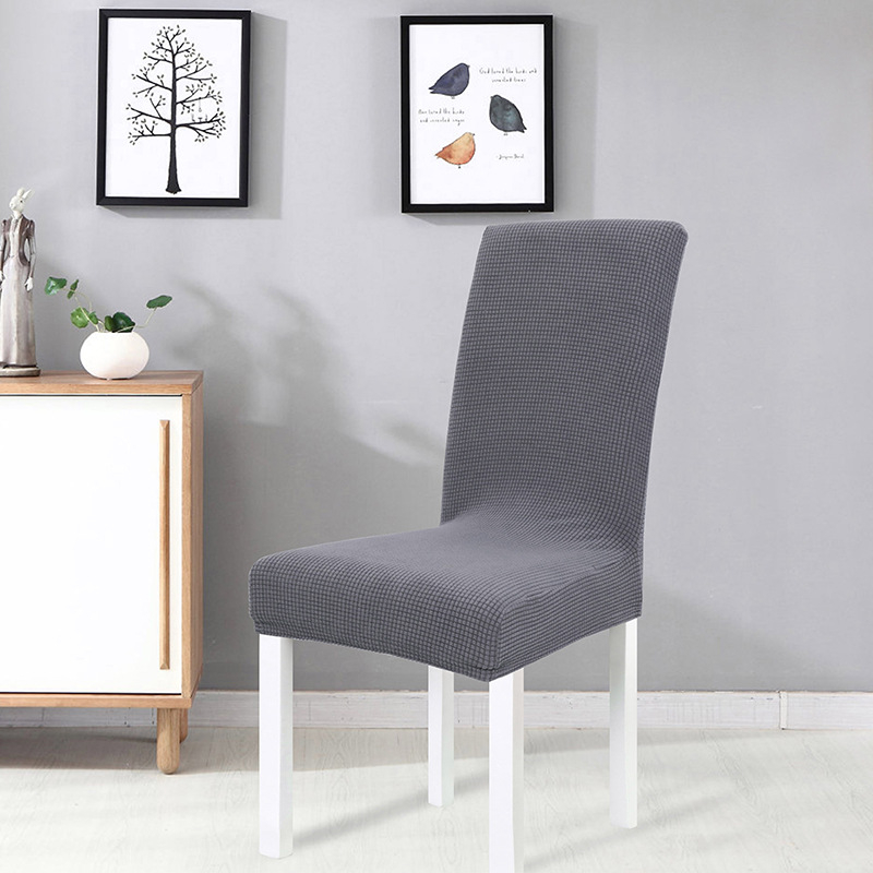 Skandinaviško stiliaus kėdės užvalkalas, poliesteris, vienos dalies, stačiakampio formos, neslidus ir dilimui atsparus, dulkių atsparus