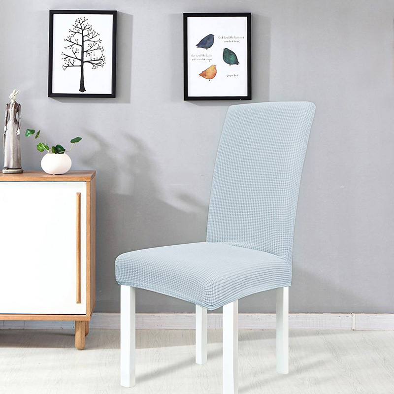 Skandinaviško stiliaus kėdės užvalkalas, poliesteris, vienos dalies, stačiakampio formos, neslidus ir dilimui atsparus, dulkių atsparus