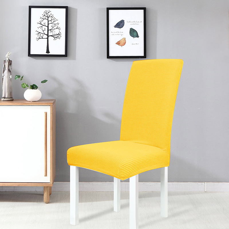 Skandinaviško stiliaus kėdės užvalkalas, poliesteris, vienos dalies, stačiakampio formos, neslidus ir dilimui atsparus, dulkių atsparus