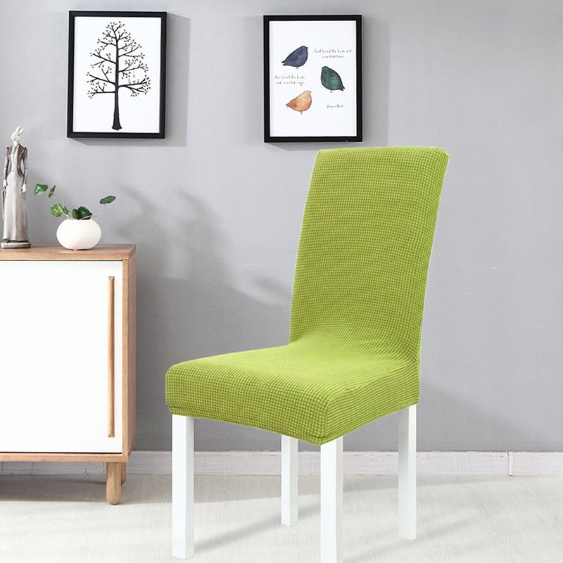 Skandinaviško stiliaus kėdės užvalkalas, poliesteris, vienos dalies, stačiakampio formos, neslidus ir dilimui atsparus, dulkių atsparus