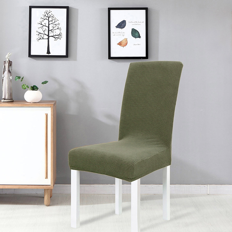 Skandinaviško stiliaus kėdės užvalkalas, poliesteris, vienos dalies, stačiakampio formos, neslidus ir dilimui atsparus, dulkių atsparus