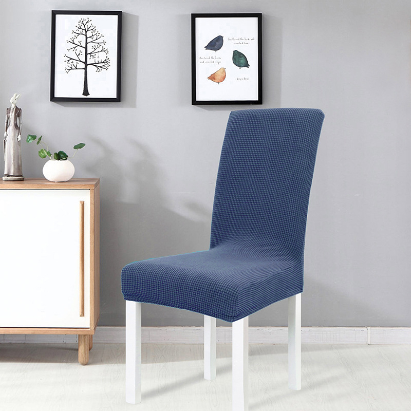 Skandinaviško stiliaus kėdės užvalkalas, poliesteris, vienos dalies, stačiakampio formos, neslidus ir dilimui atsparus, dulkių atsparus