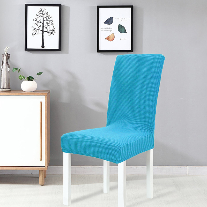 Skandinaviško stiliaus kėdės užvalkalas, poliesteris, vienos dalies, stačiakampio formos, neslidus ir dilimui atsparus, dulkių atsparus