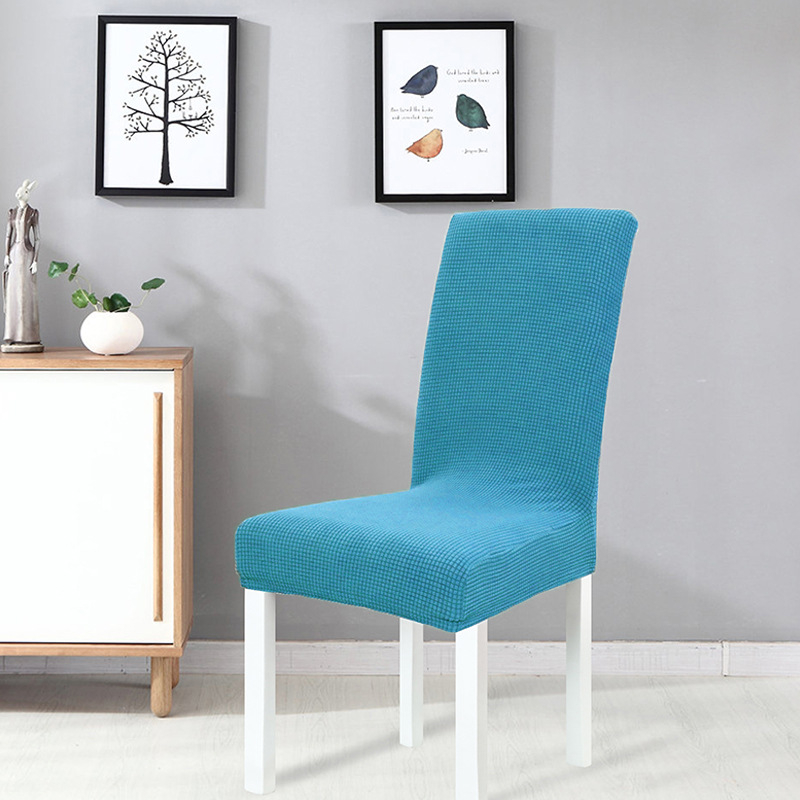 Skandinaviško stiliaus kėdės užvalkalas, poliesteris, vienos dalies, stačiakampio formos, neslidus ir dilimui atsparus, dulkių atsparus