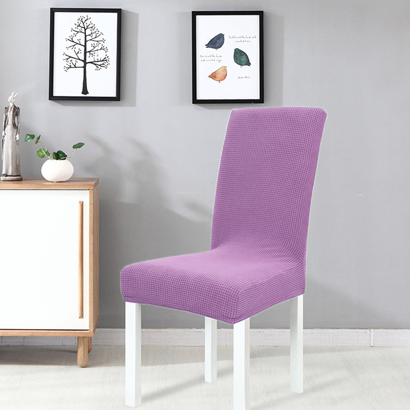 Skandinaviško stiliaus kėdės užvalkalas, poliesteris, vienos dalies, stačiakampio formos, neslidus ir dilimui atsparus, dulkių atsparus