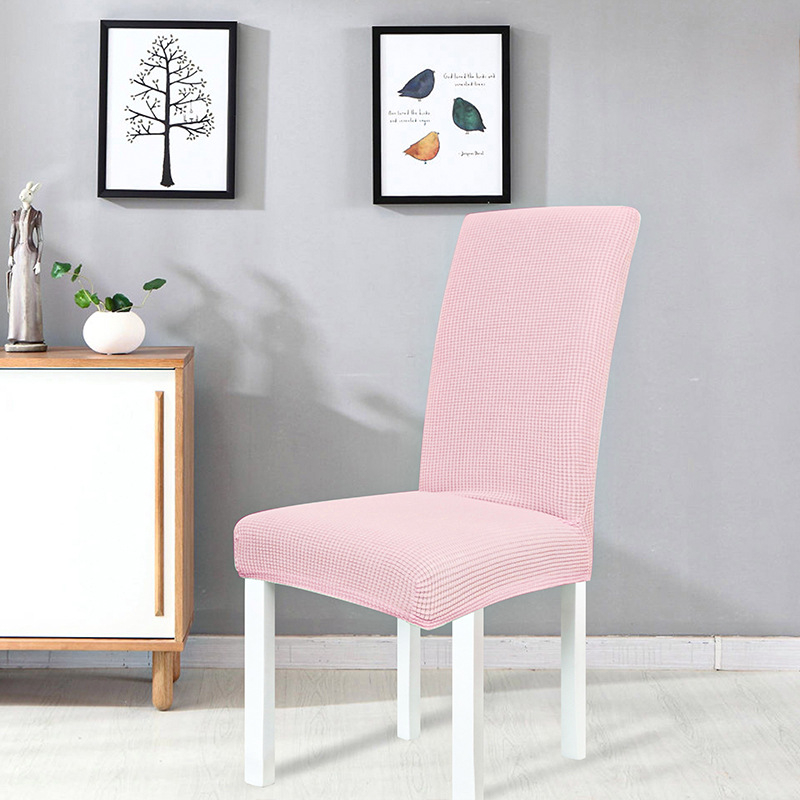 Skandinaviško stiliaus kėdės užvalkalas, poliesteris, vienos dalies, stačiakampio formos, neslidus ir dilimui atsparus, dulkių atsparus