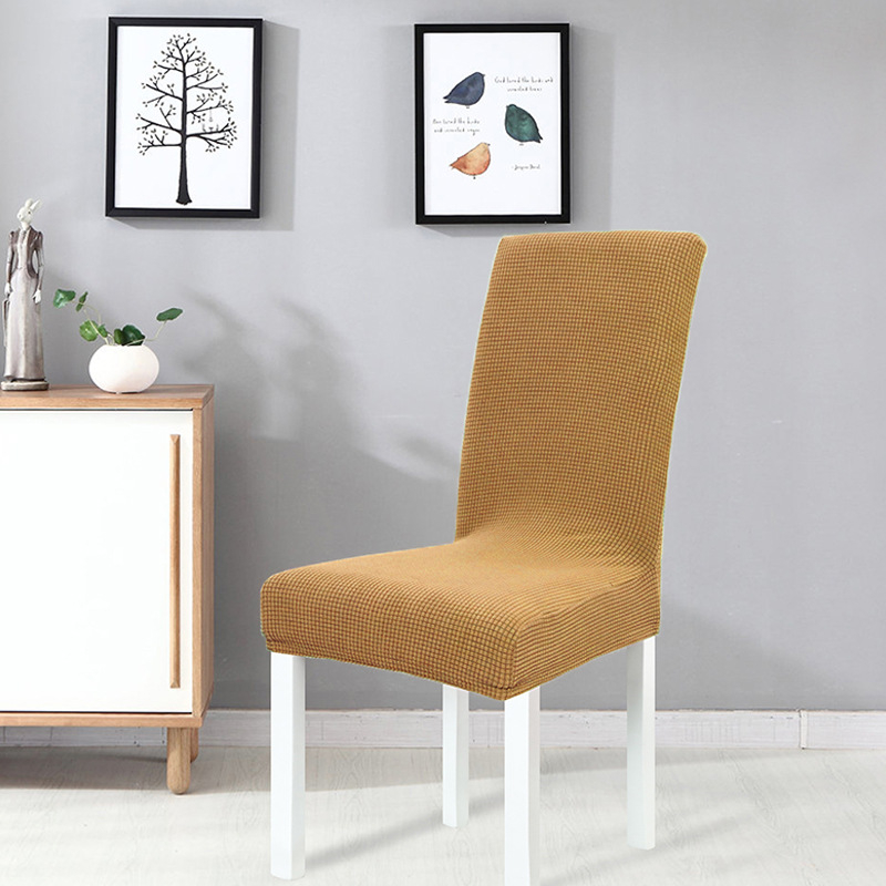 Skandinaviško stiliaus kėdės užvalkalas, poliesteris, vienos dalies, stačiakampio formos, neslidus ir dilimui atsparus, dulkių atsparus