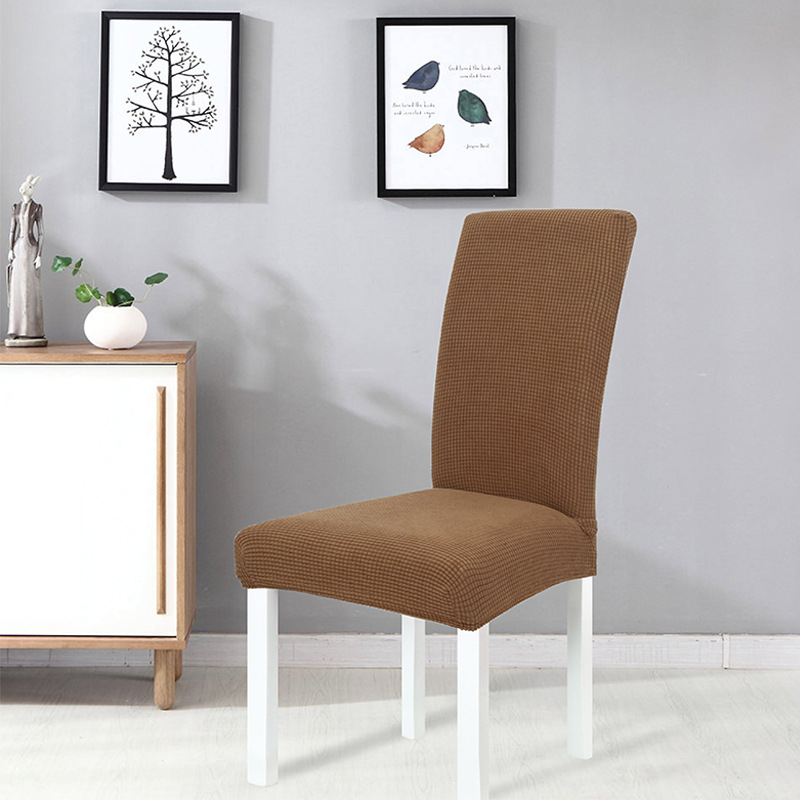 Skandinaviško stiliaus kėdės užvalkalas, poliesteris, vienos dalies, stačiakampio formos, neslidus ir dilimui atsparus, dulkių atsparus