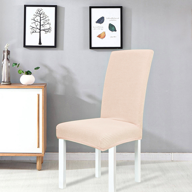 Skandinaviško stiliaus kėdės užvalkalas, poliesteris, vienos dalies, stačiakampio formos, neslidus ir dilimui atsparus, dulkių atsparus