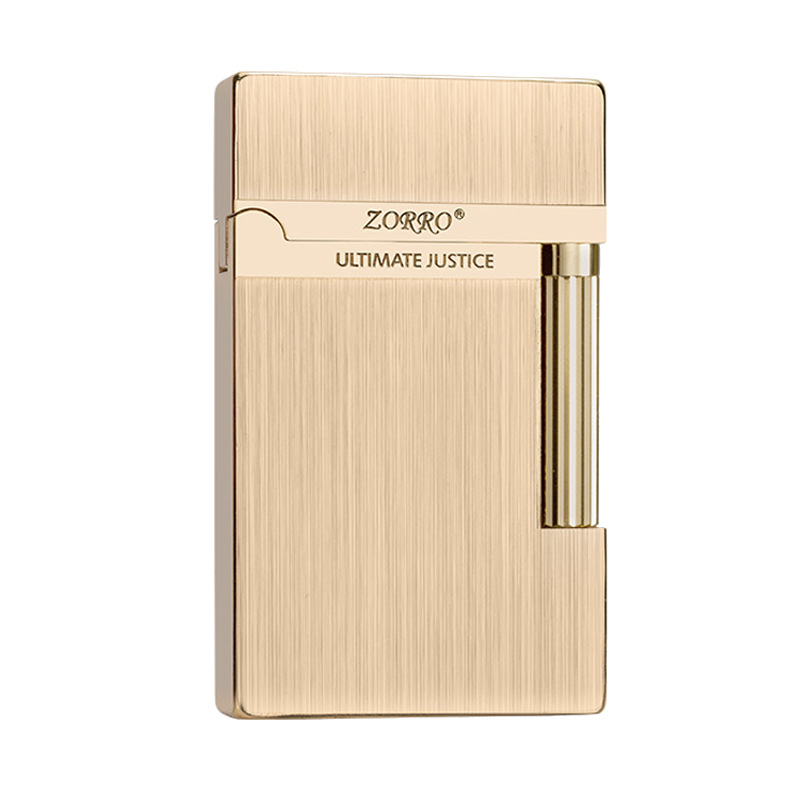 Metāla kerosēna aizdedzinātājs ar sānu slīdēšanas dizainu; atkārtoti lietojams; nav vēja izturīgs; logotipa drukāšana pieejama.