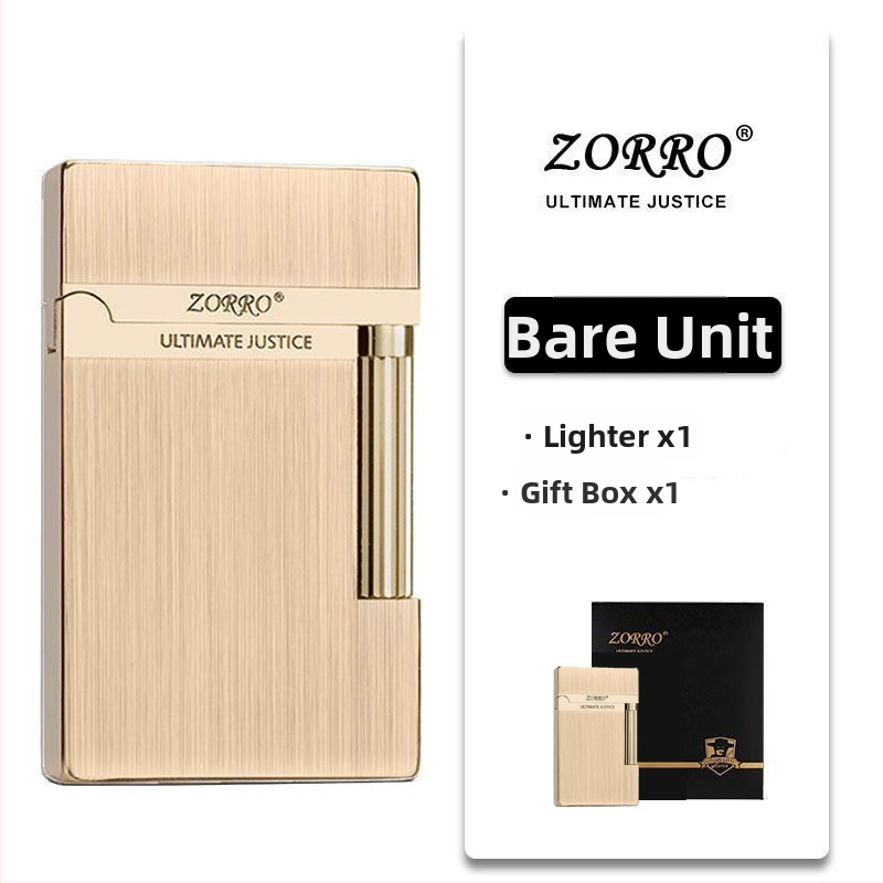 Metāla kerosēna aizdedzinātājs ar sānu slīdēšanas dizainu; atkārtoti lietojams; nav vēja izturīgs; logotipa drukāšana pieejama.