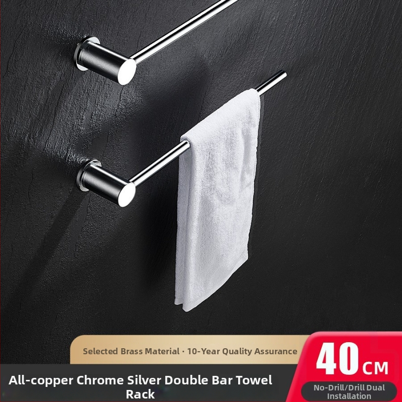 Rankšluosčio laikiklis, varinis, chromuotas paviršius, apkrova iki 5 kg, klasifikacija: rankšluosčio laikiklis, funkcija: pakabinimas rankšluosčių