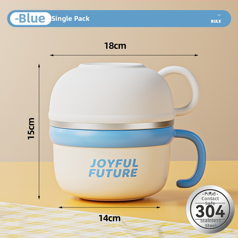 Izoliacinė nerūdijančio plieno pietų dėžutė su dangčiu, dviejų sluoksnių, 304 nerūdijančio plieno, 1–2 L talpa, logotipo spausdinimas galimas