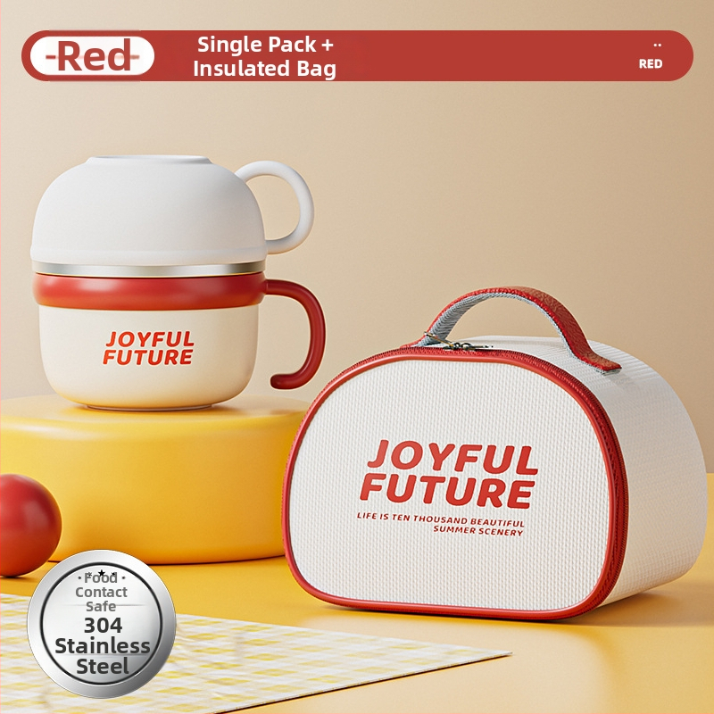 Izoliacinė nerūdijančio plieno pietų dėžutė su dangčiu, dviejų sluoksnių, 304 nerūdijančio plieno, 1–2 L talpa, logotipo spausdinimas galimas