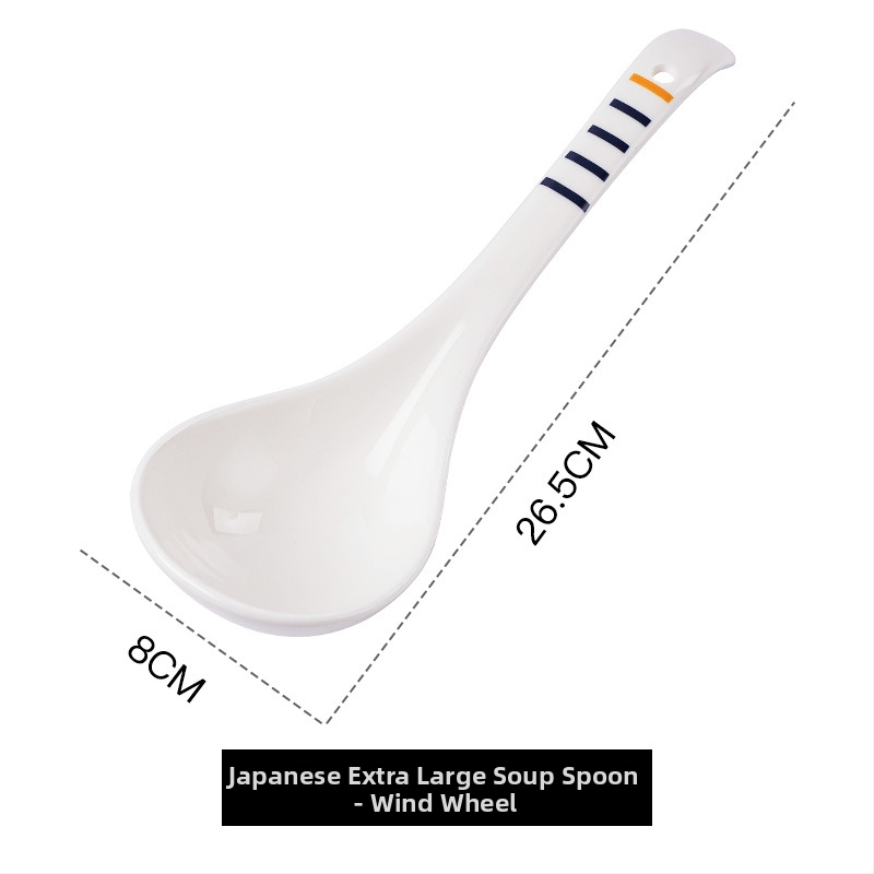 Keramická lyžička na polievku s kvetinovým vzorom, retro štýl, tlač loga.