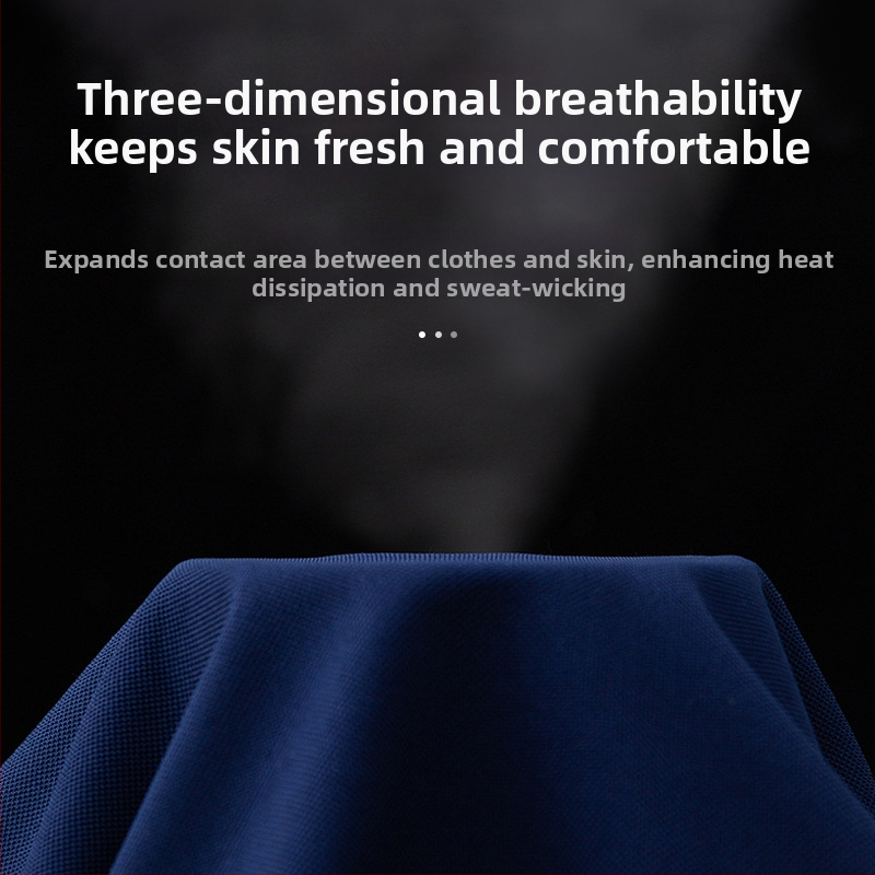 Поло риза за работа с къс ръкав, памук-полиестер смесена тъкан, едноцветна, бродирана украса