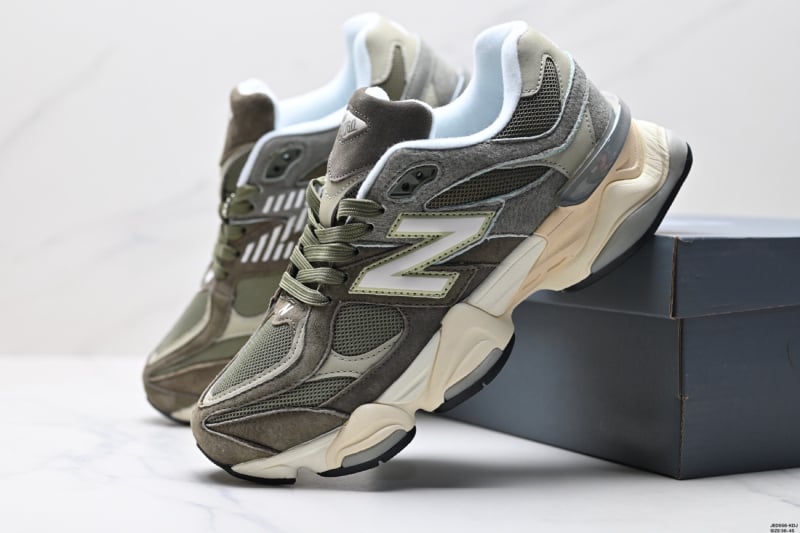 NB9060 futócipő Kis Elefánt Mintával – Uniszex, hálós felsőrész, PU talpbetét