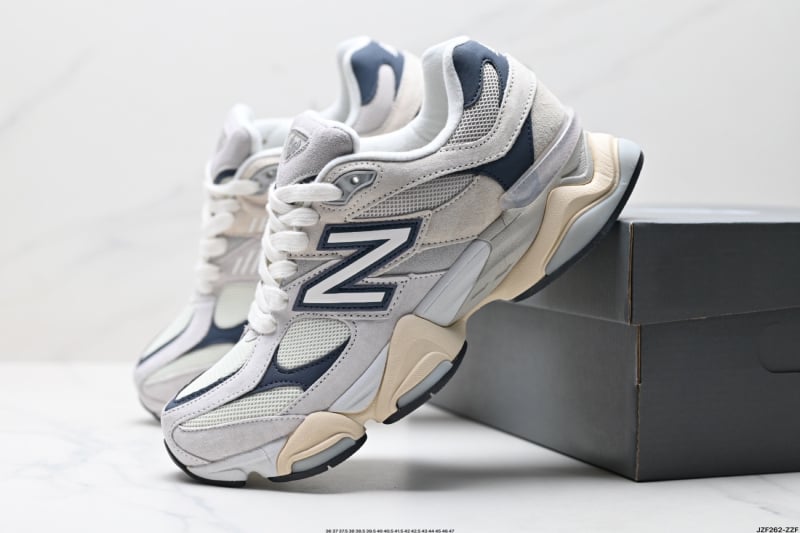 NB9060 futócipő Kis Elefánt Mintával – Uniszex, hálós felsőrész, PU talpbetét