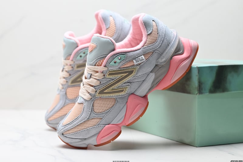 NB9060 futócipő Kis Elefánt Mintával – Uniszex, hálós felsőrész, PU talpbetét