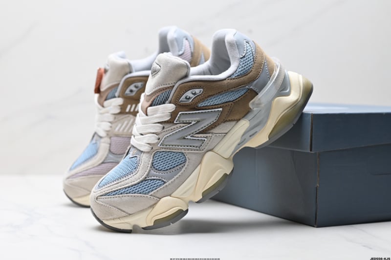 NB9060 futócipő Kis Elefánt Mintával – Uniszex, hálós felsőrész, PU talpbetét