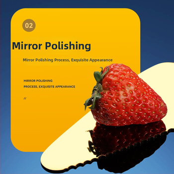 Sanrui sada noža, vidličky a lyžice z nerezovej ocele s lesklým povrchom