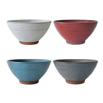 Miska na rezance Mishengyuan, keramická, guľatá, svetlý luxusný retro štýl, farba pod glazúrou, priemer 18–18,9 cm