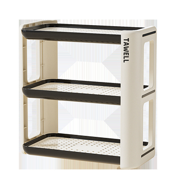 Plastmasinis puodelių laikiklis, daugiasluoksnis, šiuolaikiškas minimalistinis stilius, daugiafunkcinis