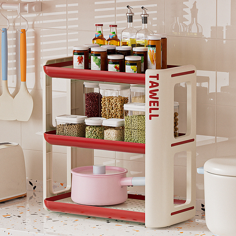 Plastmasinis puodelių laikiklis, daugiasluoksnis, šiuolaikiškas minimalistinis stilius, daugiafunkcinis