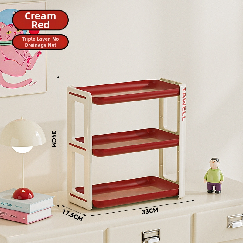 Plastmasinis puodelių laikiklis, daugiasluoksnis, šiuolaikiškas minimalistinis stilius, daugiafunkcinis