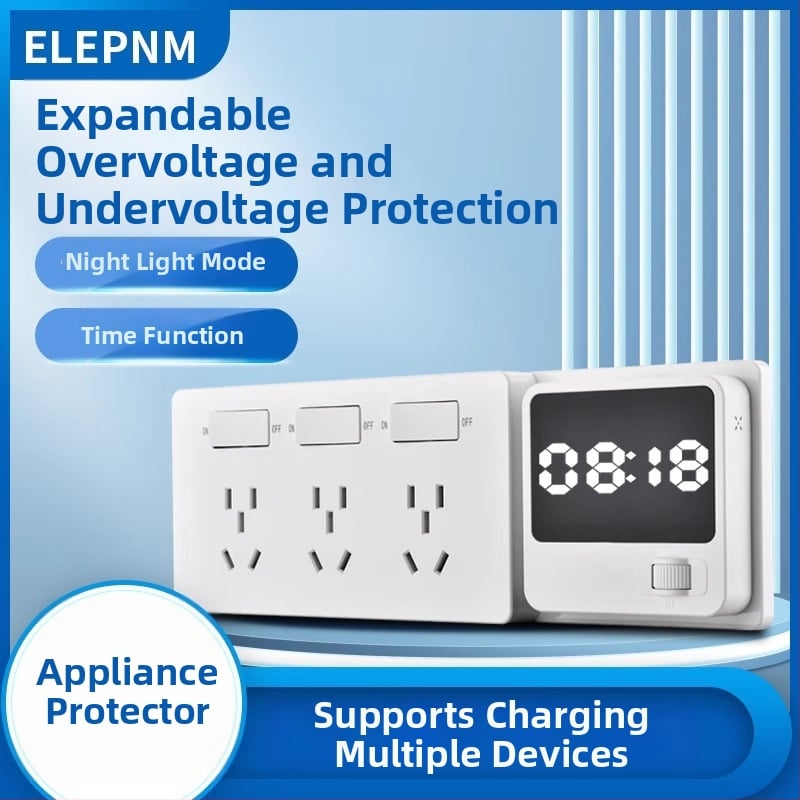 Virtuves paplašinātājs ar paplašinātu aizsardzību pret pārspriegumu un zemspriegumu, sienas uzstādīšanai, 10 A, 220 V, vadīšanas ķermenis no tin-fosfora bronzas, 3C sertifikāts (sertifikāta nr. 2023010202578255)