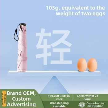 Pliiatsikujuline vihmavari, ülilihtne disain, Vinyl 190T kangas, alumiiniumvars, plastikust käepide, käsitsi avamine/sulgemine, UPF > 50