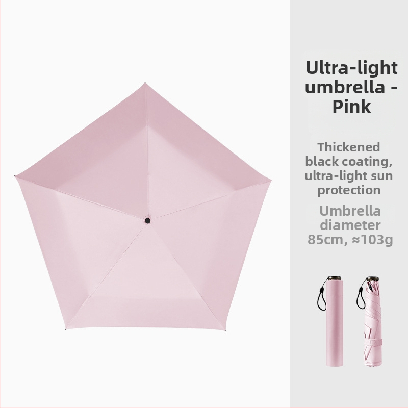 Pliiatsikujuline vihmavari, ülilihtne disain, Vinyl 190T kangas, alumiiniumvars, plastikust käepide, käsitsi avamine/sulgemine, UPF > 50