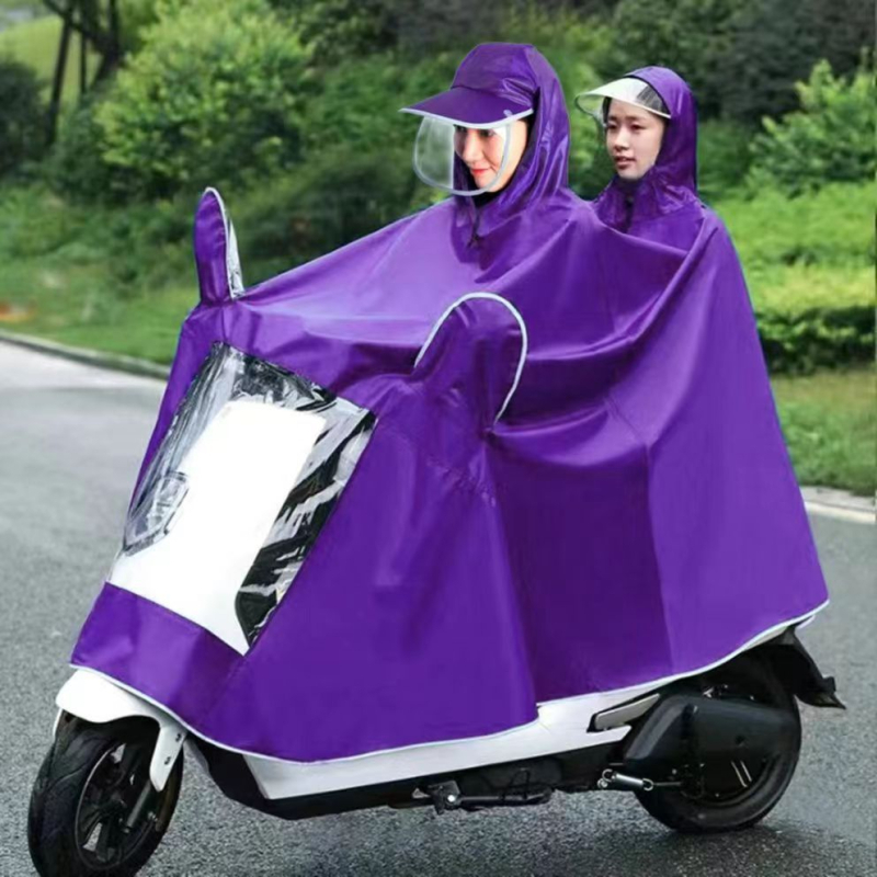 Αδιάβροχο πανωφόρι για ηλεκτρικό μοτοποδήλατο, Oxford ύφασμα, πάχος 2,3 mm, υδατοαπωθητικό στρώμα PVC κόλλα, δυνατότητα εκτύπωσης λογότυπου, προσαρμογή