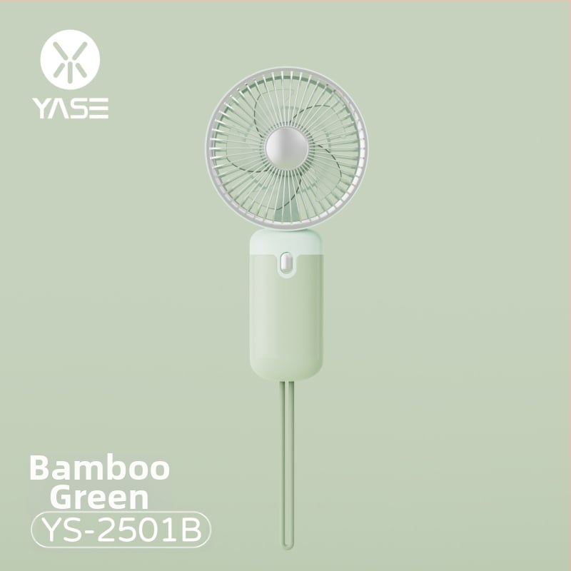 Rankinis USB ventiliatorius — 3 mentelės, įmontuota 100–300 mAh baterija, triukšmas mažesnis nei 36 dB, USB maitinimas