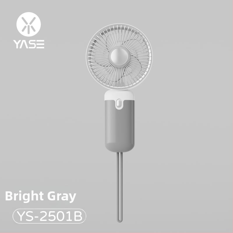 Rankinis USB ventiliatorius — 3 mentelės, įmontuota 100–300 mAh baterija, triukšmas mažesnis nei 36 dB, USB maitinimas