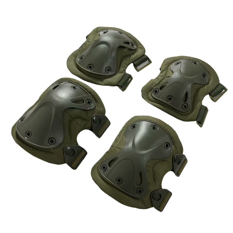 Set protecții pentru genunchi și coate, camuflaj tactic, antrenament de vară, protecție TPU/EVA pentru alpinism și ciclism