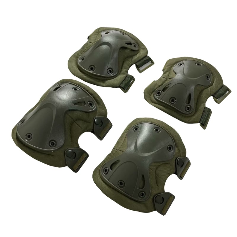 Set protecții pentru genunchi și coate, camuflaj tactic, antrenament de vară, protecție TPU/EVA pentru alpinism și ciclism