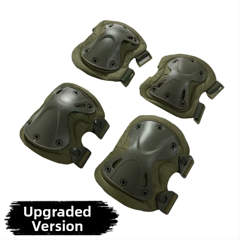 Set protecții pentru genunchi și coate, camuflaj tactic, antrenament de vară, protecție TPU/EVA pentru alpinism și ciclism