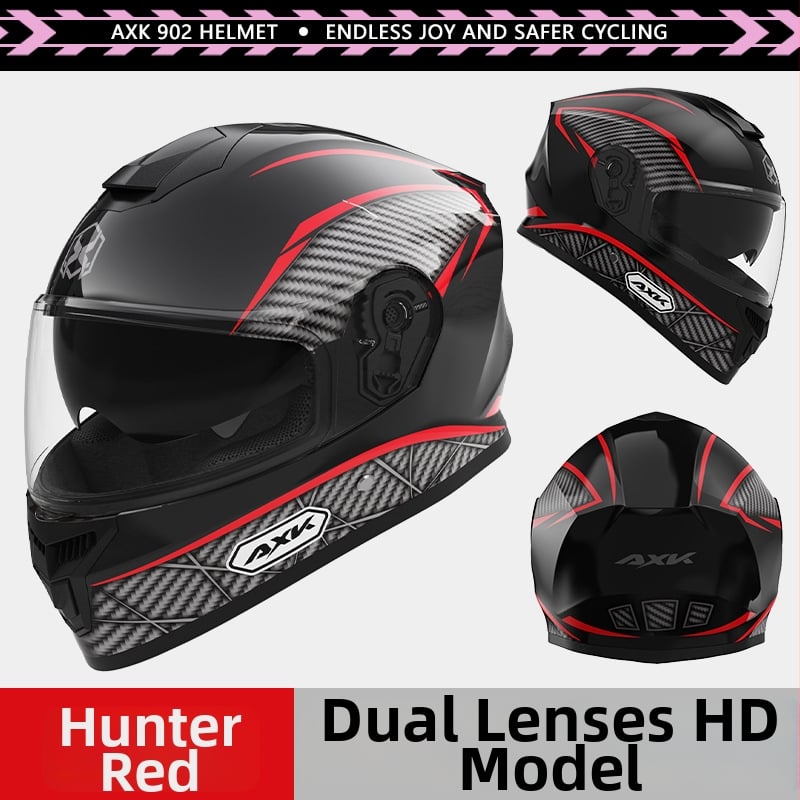 Pilno veido motociklo šalmas suaugusiems – nuo rūko, visoms sezonoms, polipropilenas (PP), tinkama kasdieniam važiavimui ir elektriniam motociklui