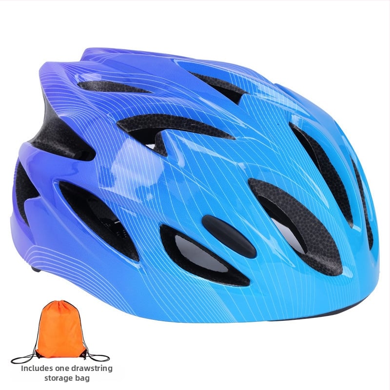 Bērnu velosipēdu ķivere, unisex, gradienta raksts, kods Ettk-7