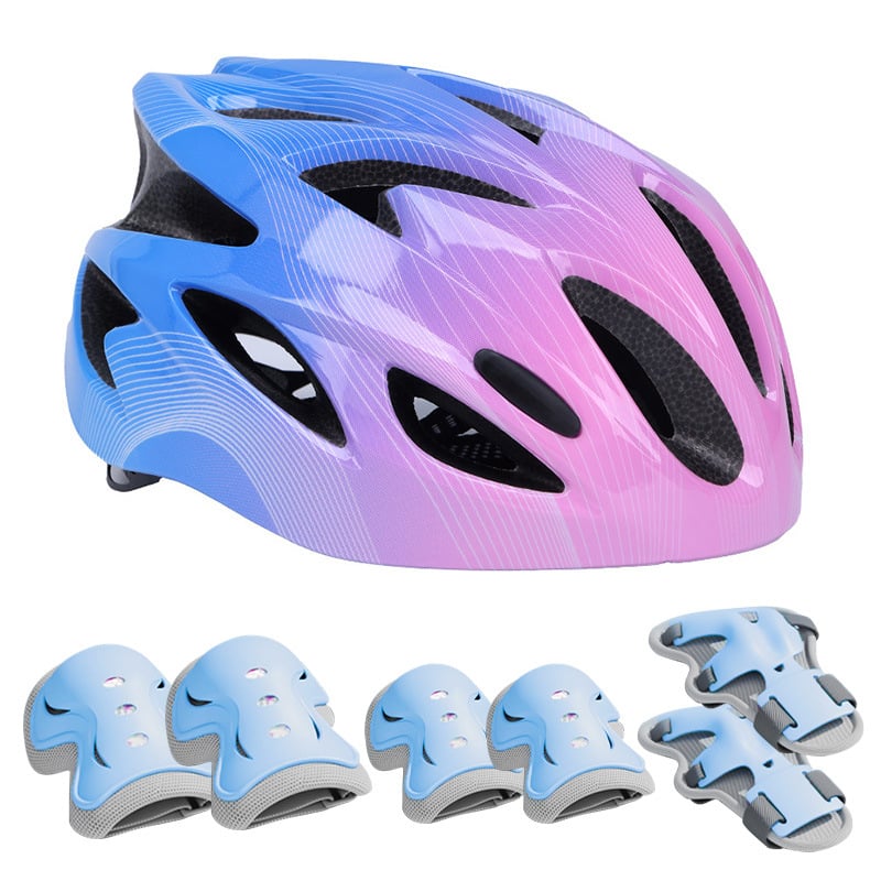 Dječja kaciga za bicikl, unisex, gradijentni uzorak, kod Ettk-7