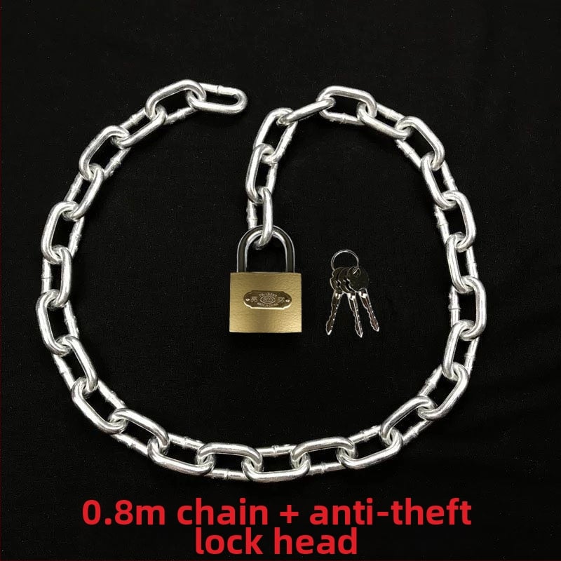 Grandinės spyna dviratiniams ir elektriniams dviračiams, galvanizuota geležis, Amerikos stilius, modelis 10000, produkto kodas F79S8H89JTM65M