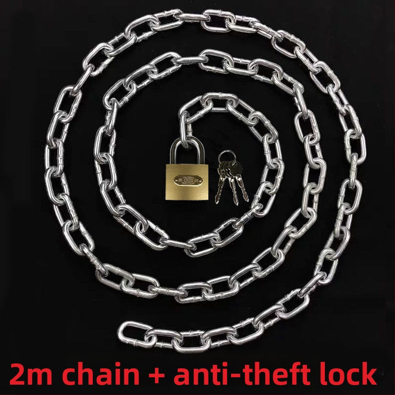 Grandinės spyna dviratiniams ir elektriniams dviračiams, galvanizuota geležis, Amerikos stilius, modelis 10000, produkto kodas F79S8H89JTM65M