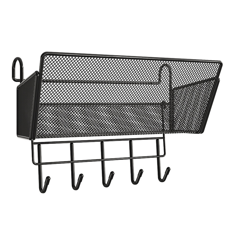 Metalni viseći organizator uz rub kreveta, 1 sloj, bez bušenja