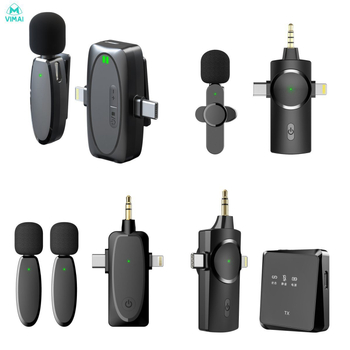 Lavalier mikrofons ar trīs vienā saskarni, 20 Hz–20 kHz, SNR ≥100 dB, iebūvētā baterija, modelis AP003