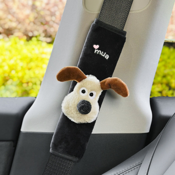 Automobilio diržo pečių pagalvėlė su mielu animaciniu dizainu, pūkų dekoratyvinis diržo dangtis, atsparus dėvėjimui, pora, universalus visoms metų laikams (Prekė: Kita; Medžiaga: Kita; Personalizavimas: Nėra; Įvairovė: Kita)