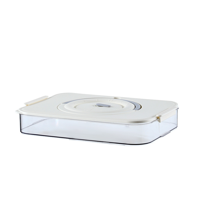 Knedlių dėžutė su drenažo ir šviežumo išlaikymo funkcija – daugiafunkcinė virtuvės saugykla knedlėms ir kiaušiniams